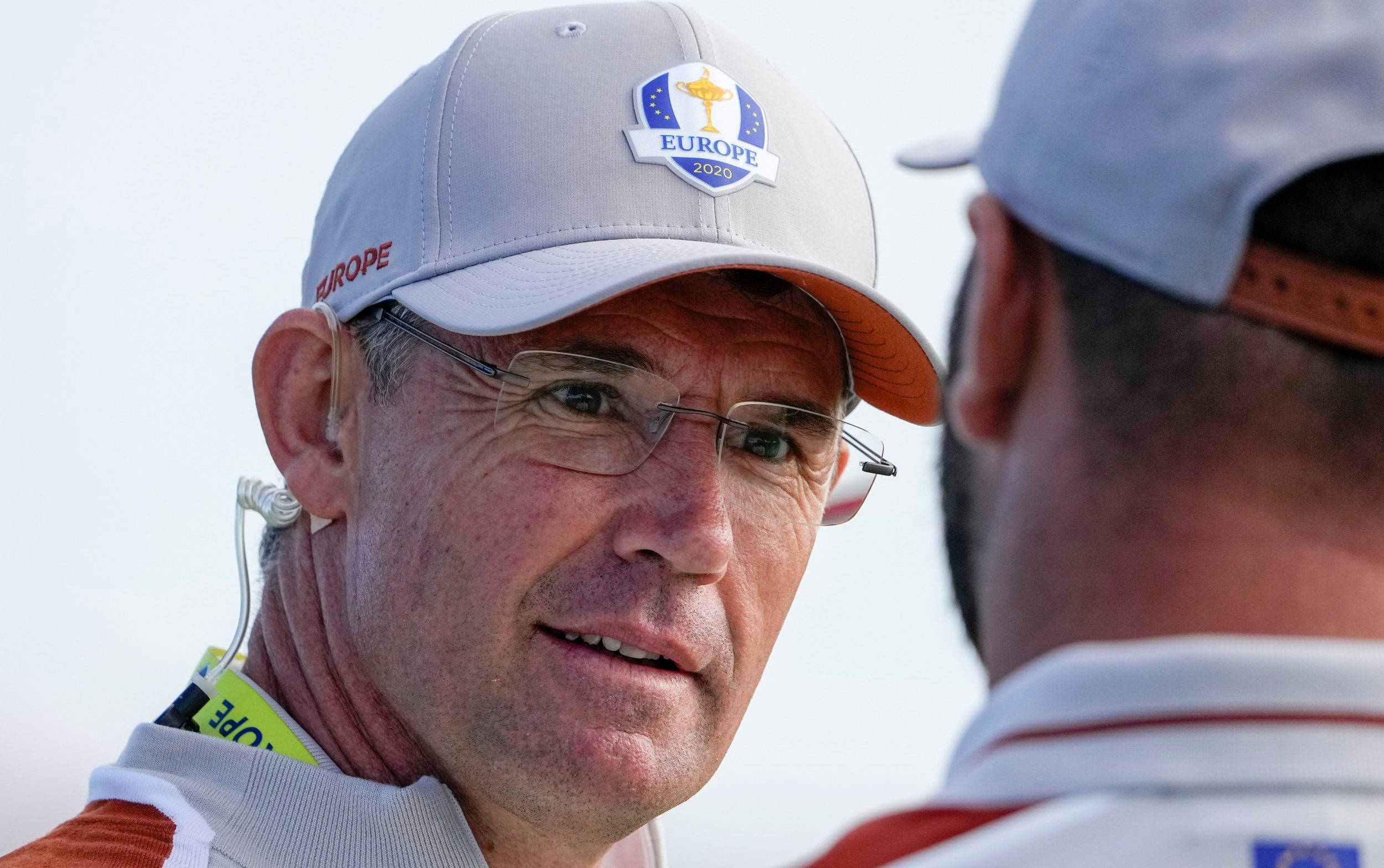 Padraig Harrington, Europe 2020 cap, glasses, Full HD Desktop Wallpaper