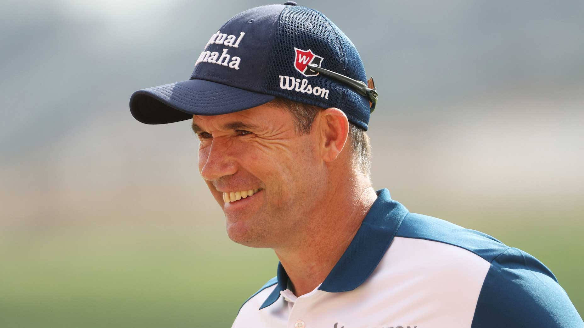 Padraig Harrington, blue cap, polo shirt, HD Desktop Wallpaper