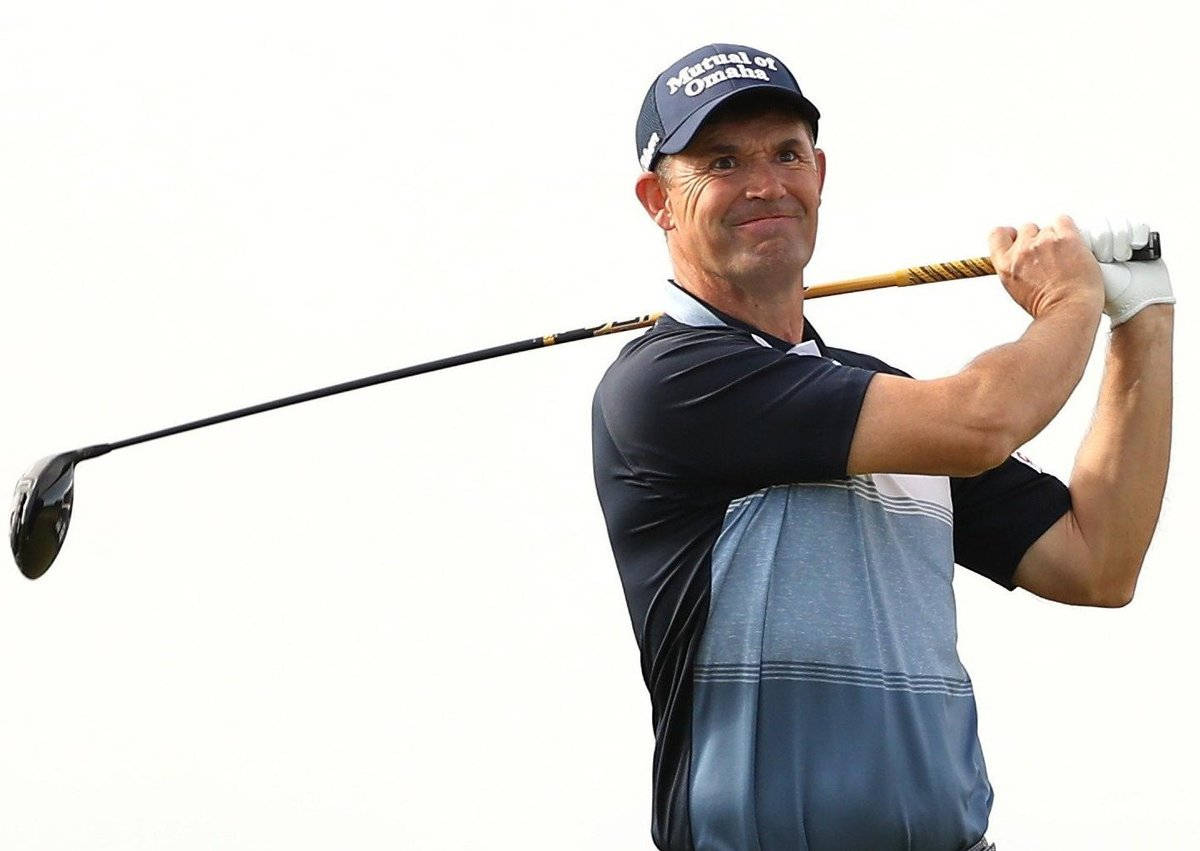 Padraig Harrington, driver, blue cap, SD Desktop Wallpaper