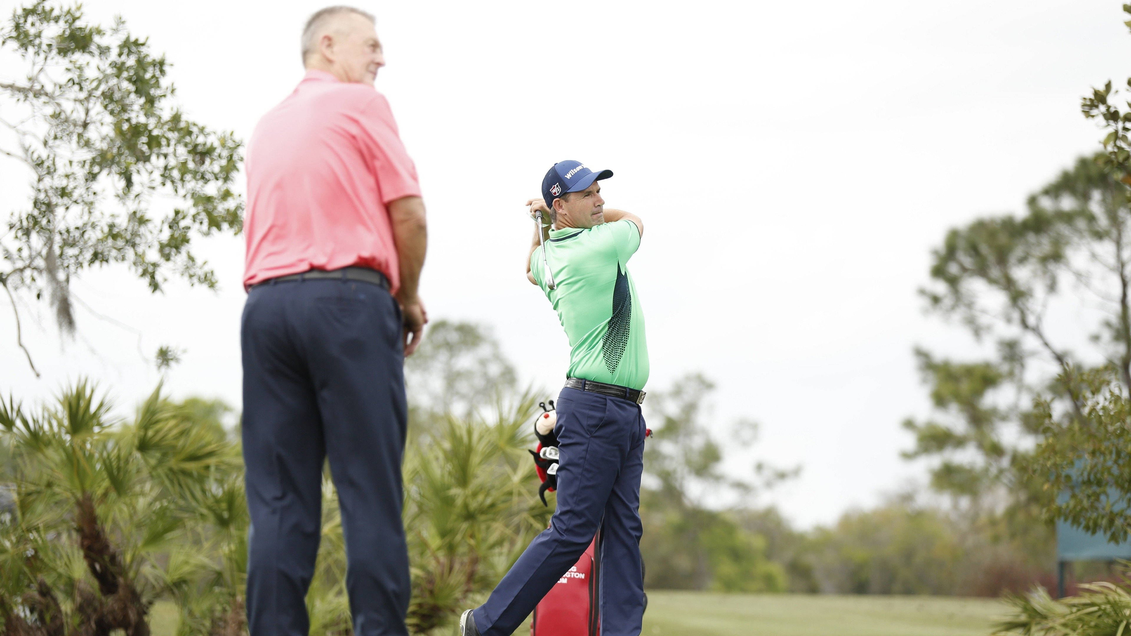 Padraig Harrington, green shirt, pink shirt, 4K Desktop Wallpaper