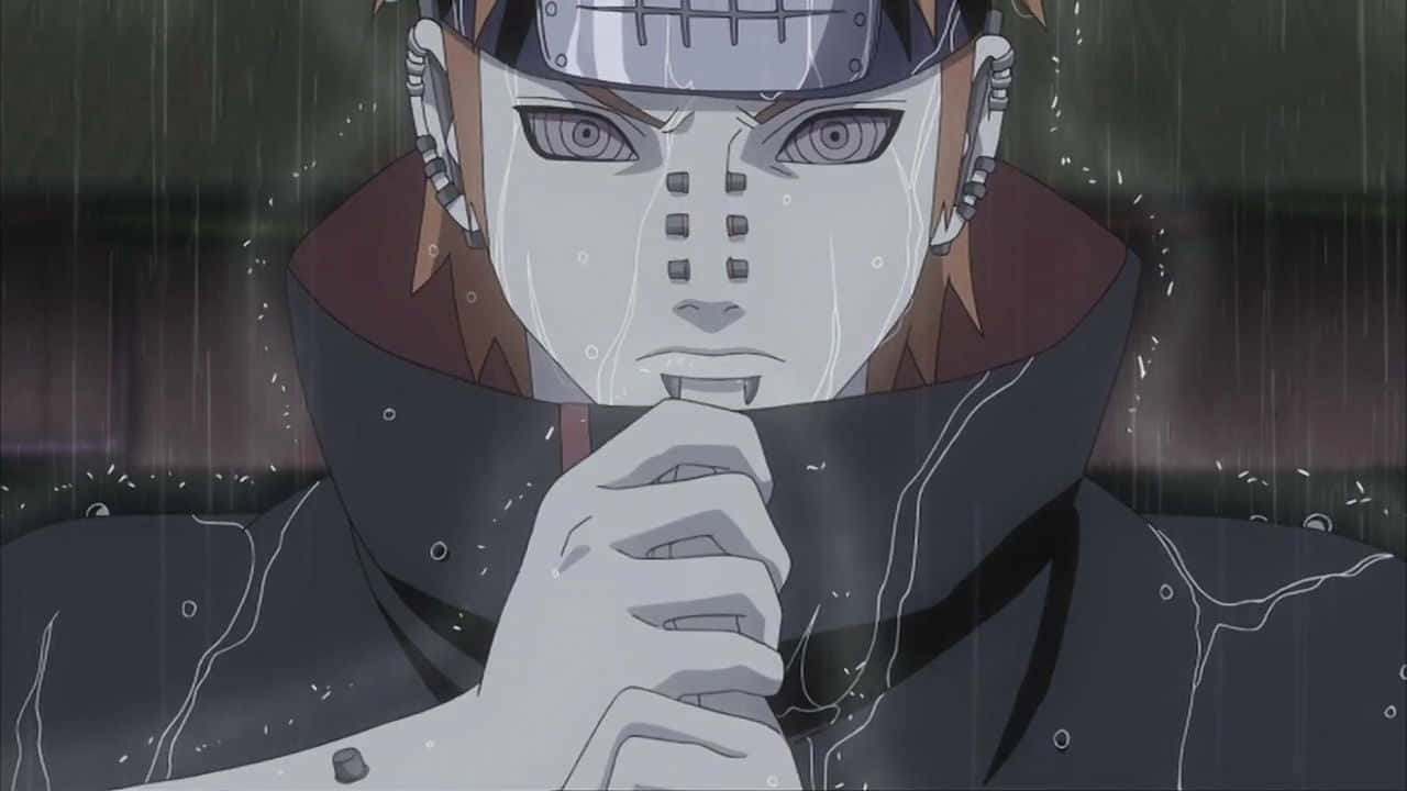 Pain Akatsuki, masked anime character, pale skin, HD Desktop Wallpaper