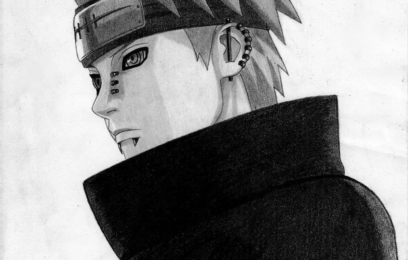 Pain Akatsuki, spiky hair, headband, HD Desktop Wallpaper