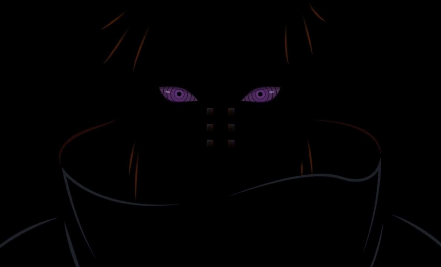 Pain, The Rinnegan, glowing purple eyes, HD Desktop Wallpaper