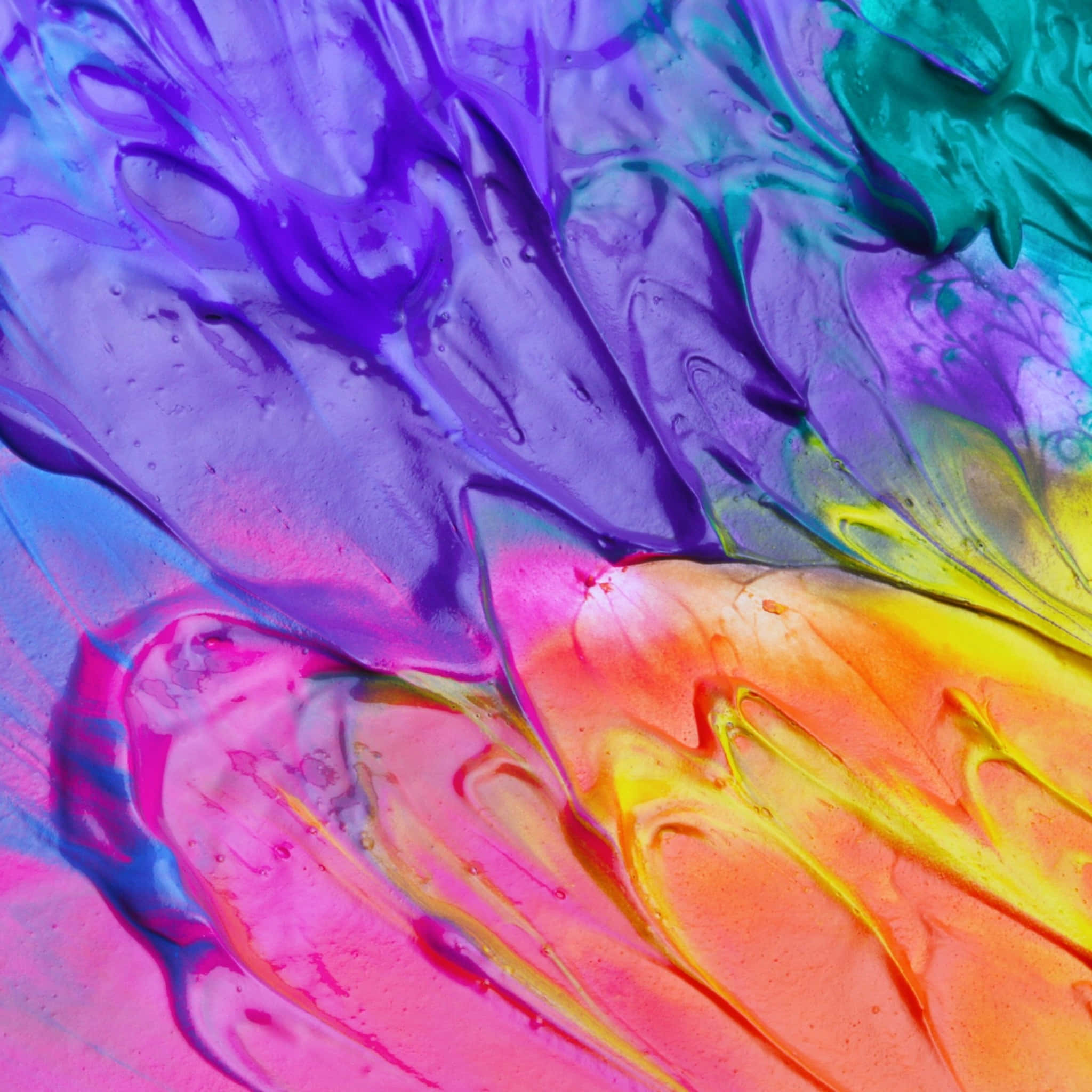 mixed oil paint splash, purple, pink, Full HD Desktop Wallpaper