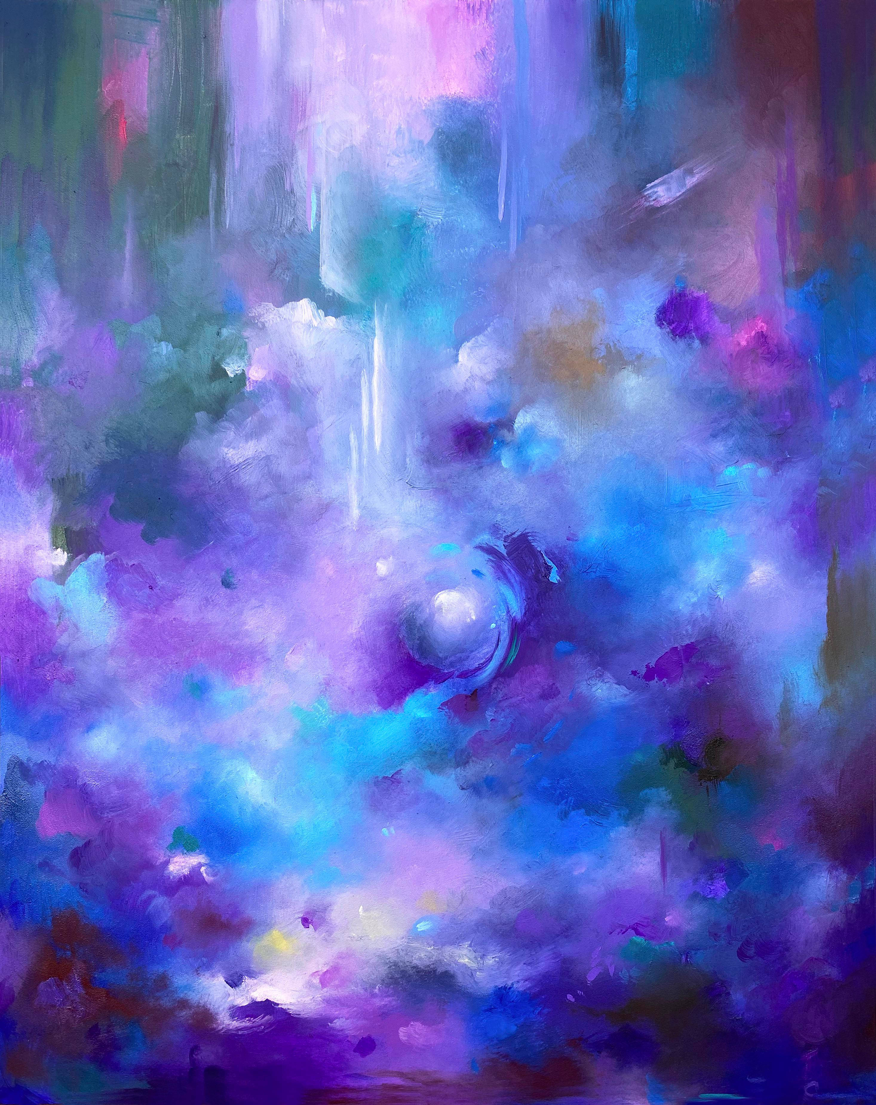 purple, blue, cloud, 2K Phone Wallpaper