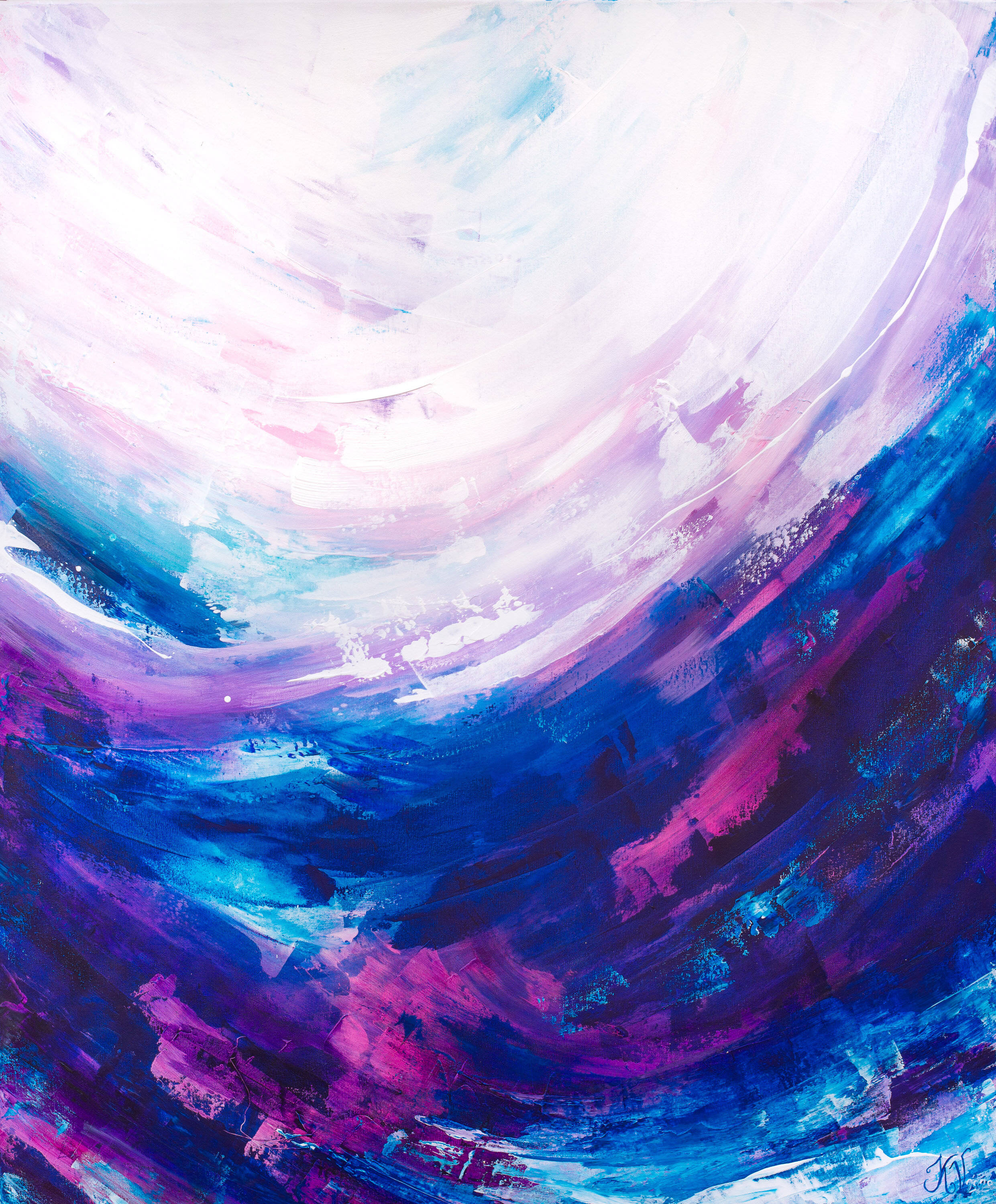 Paint Splatter Aesthetic, Dark Blue, vibrant blues, 2K Phone Wallpaper