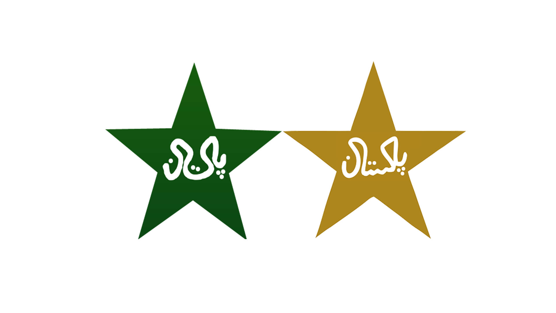 Pakistan Cricket, green, gold, Full HD Desktop Wallpaper