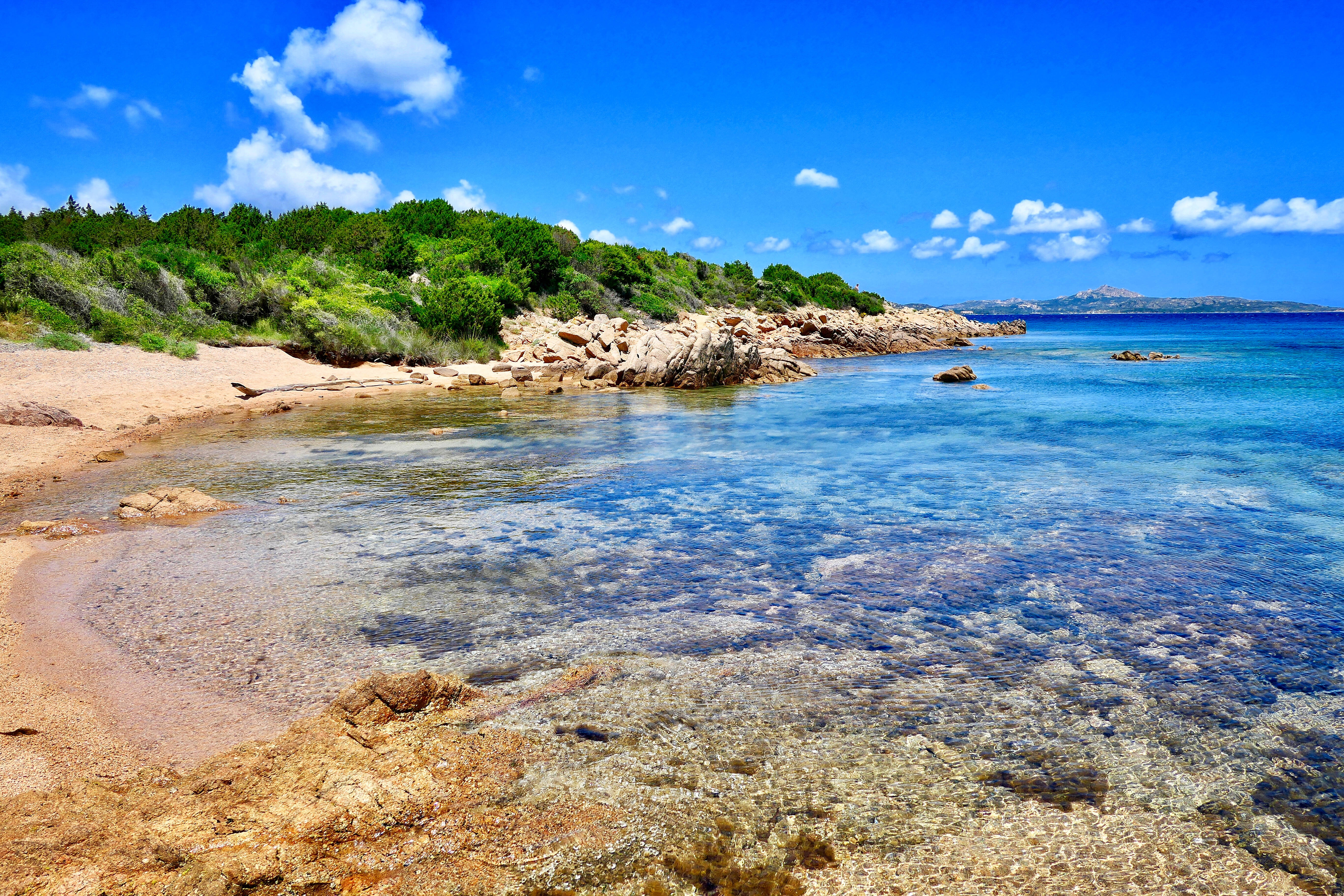 Palau, turquoise cove, shallow water, 5K Desktop Wallpaper