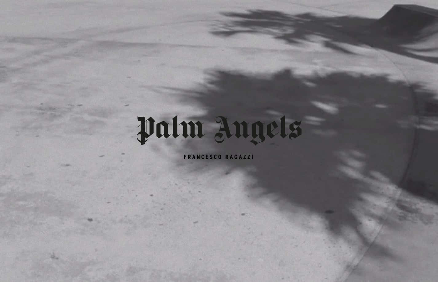 Palm Angels, the shivering season, monochrome, HD Desktop Wallpaper