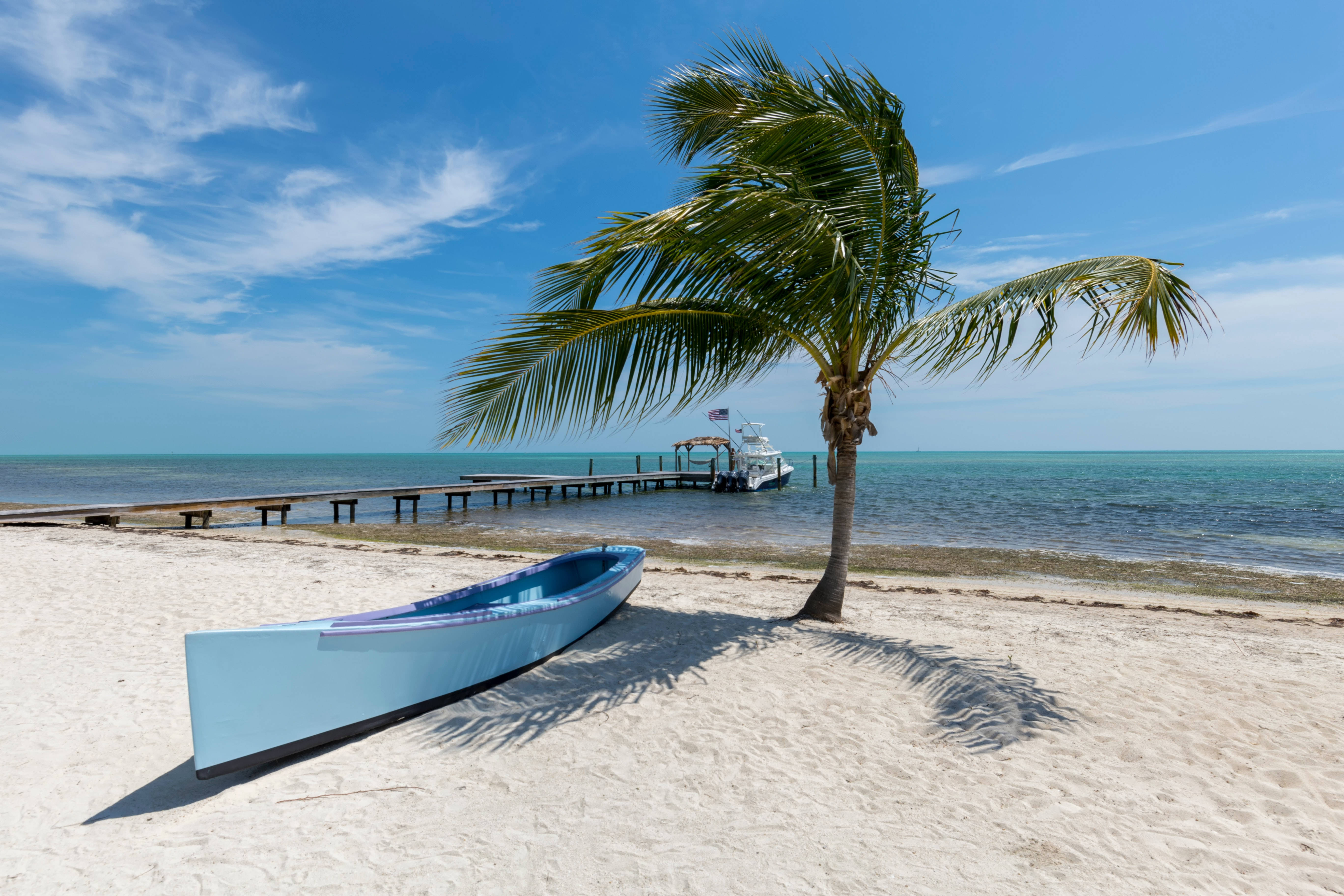 1920x1080, beach, canoe, 5K Desktop Wallpaper