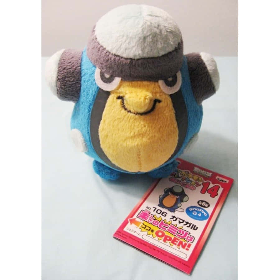 Palpitoad, plush penguin toy, winter hat, SD Desktop Wallpaper
