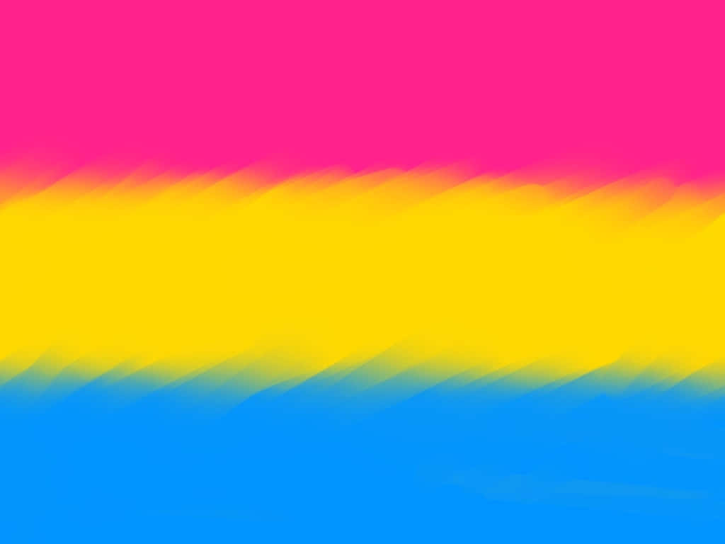 Pan Flag, pink, yellow, SD Desktop Wallpaper