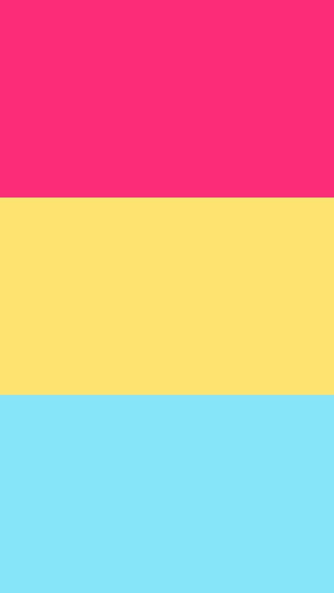 Pan Flag, pink, yellow, Full HD Phone Wallpaper