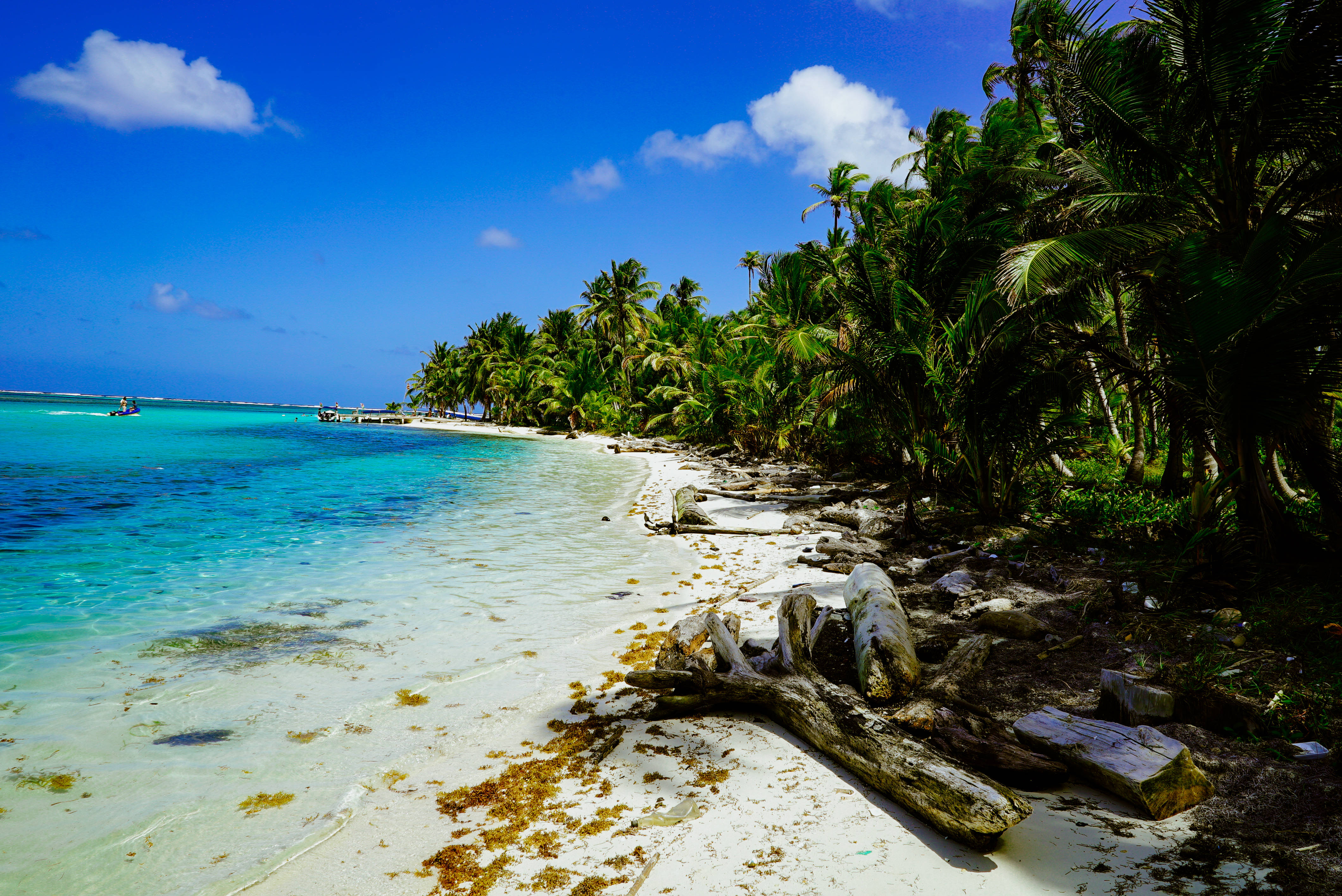 Panama, Majestic Beach, turquoise waters, 4K Desktop Wallpaper