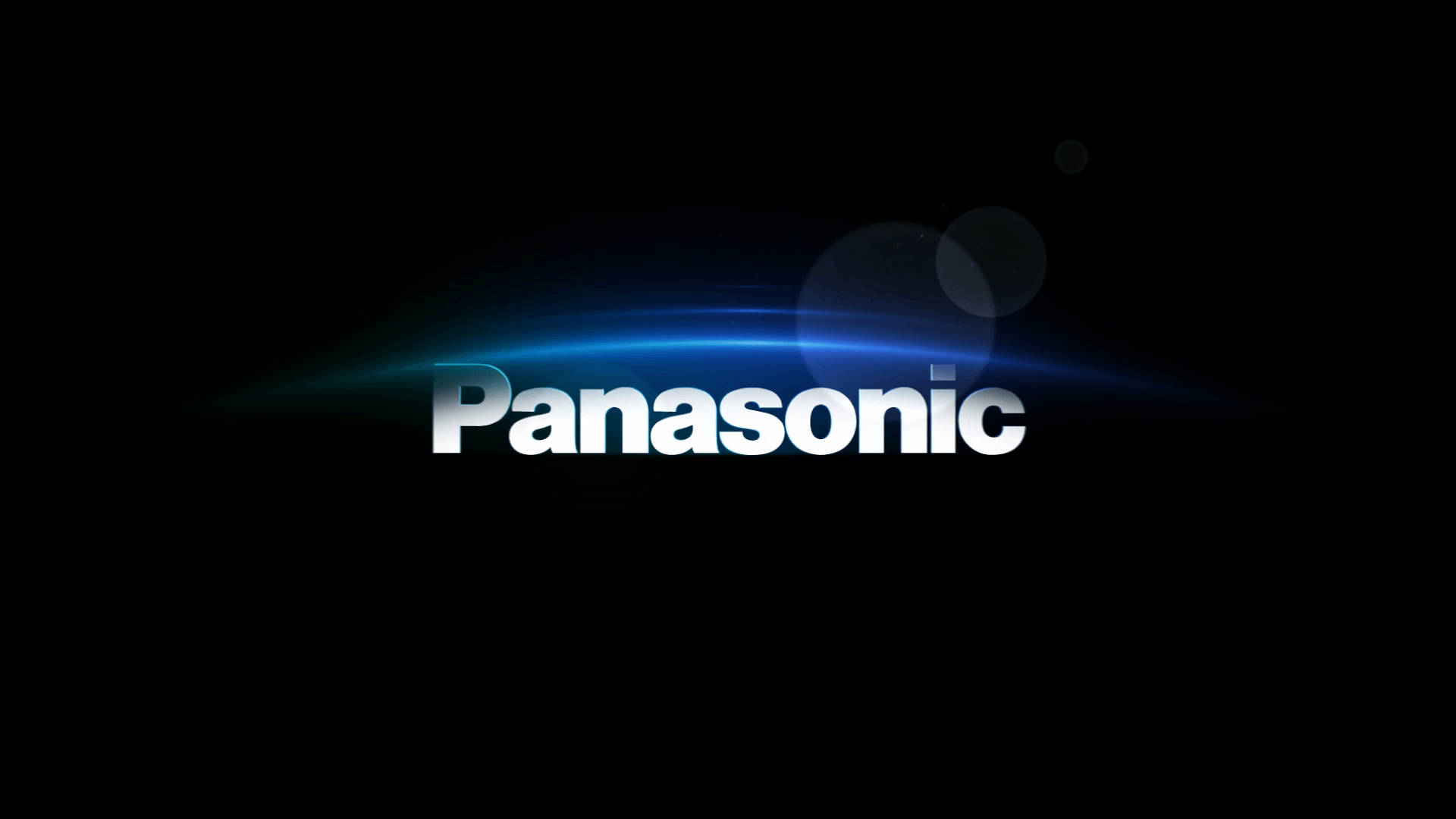 Panasonic, blue, black, Full HD Desktop Wallpaper
