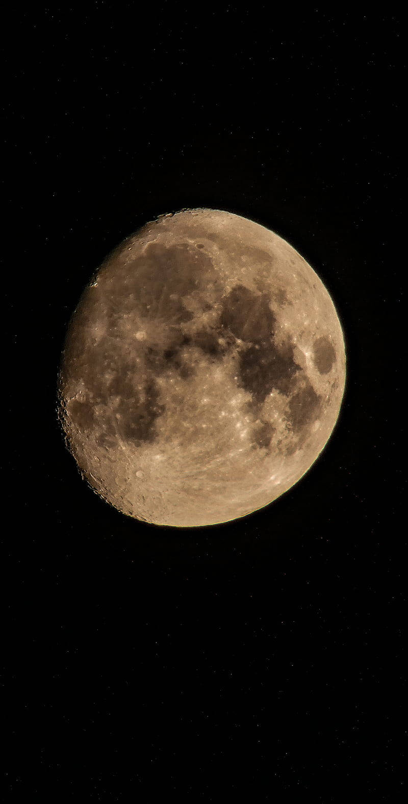 Panasonic, full moon, amber, HD Phone Wallpaper