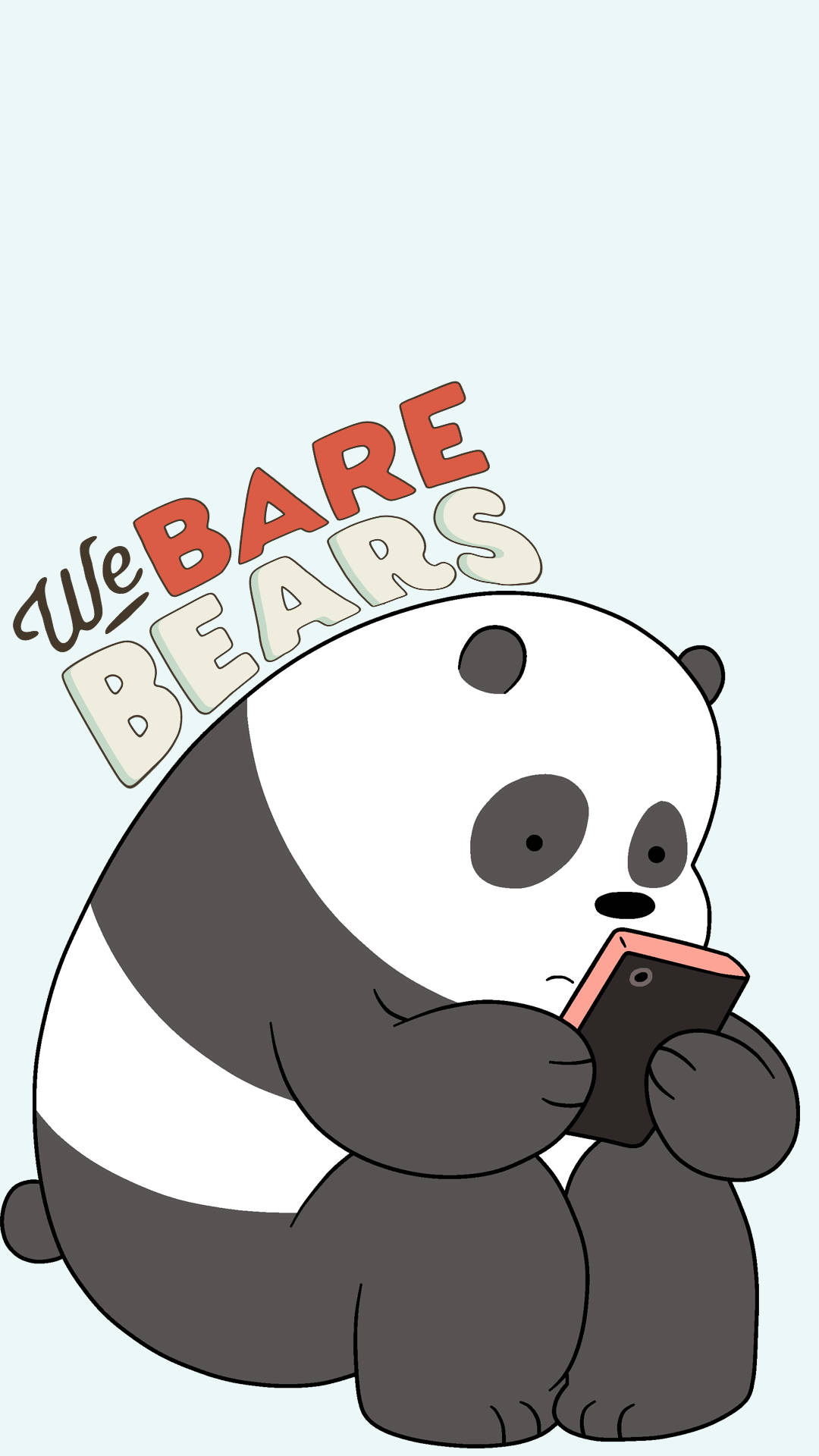 Panda, We Bare Bears, cartoon panda, Full HD Phone Wallpaper