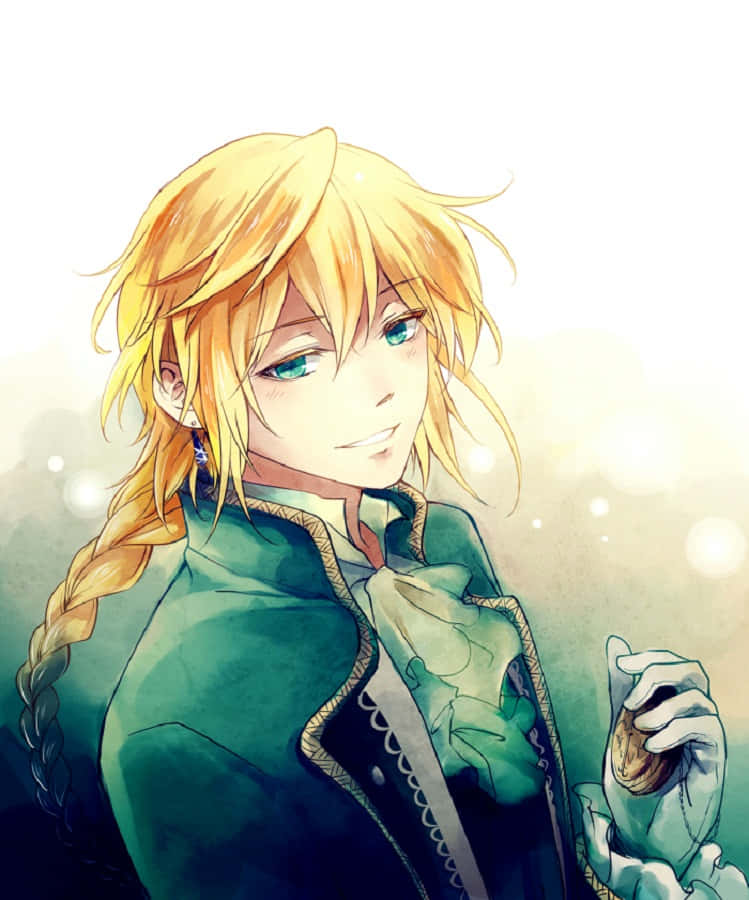 Jack Vessalius, Pandora Hearts, golden braided hair, SD Phone Wallpaper