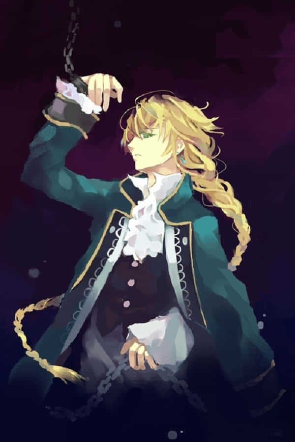 Pandora Hearts, Jack Vessalius, golden-haired anime character, SD Phone Wallpaper