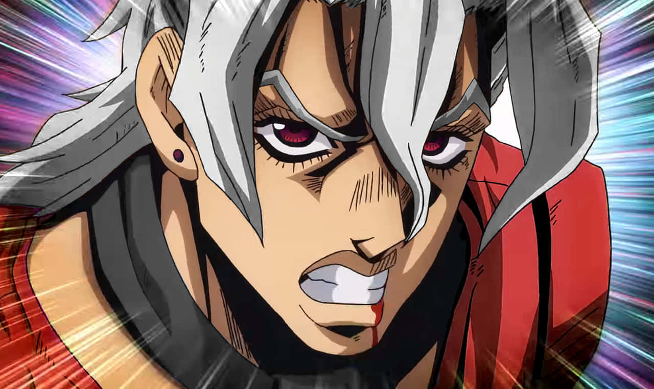 Pannacotta Fugo, silver hair, red eyes, HD Desktop Wallpaper
