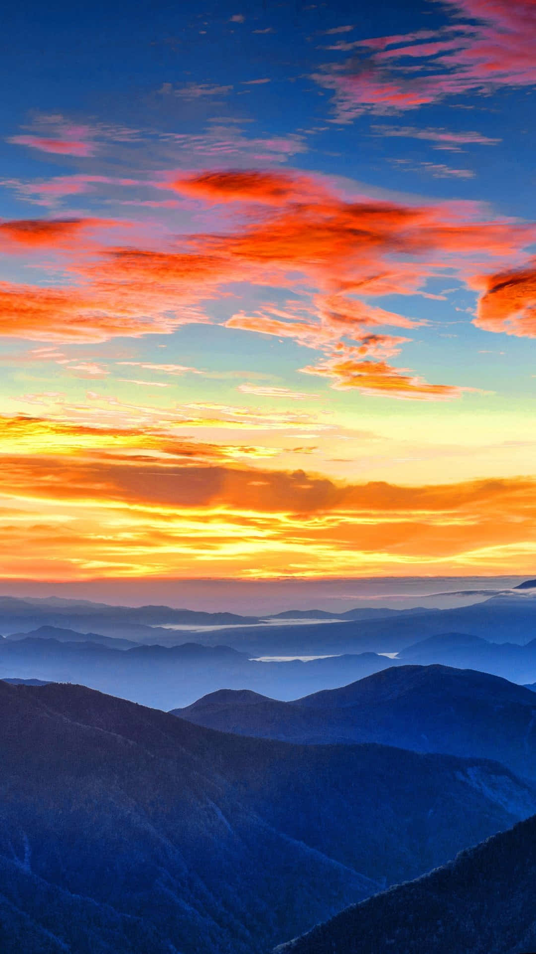 Panorama, 1080 x 1920, sunset, Full HD Phone Wallpaper