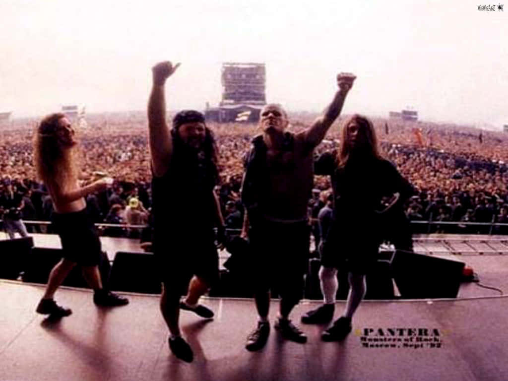 Pantera, Heavy Metal Band, concert, SD Desktop Wallpaper