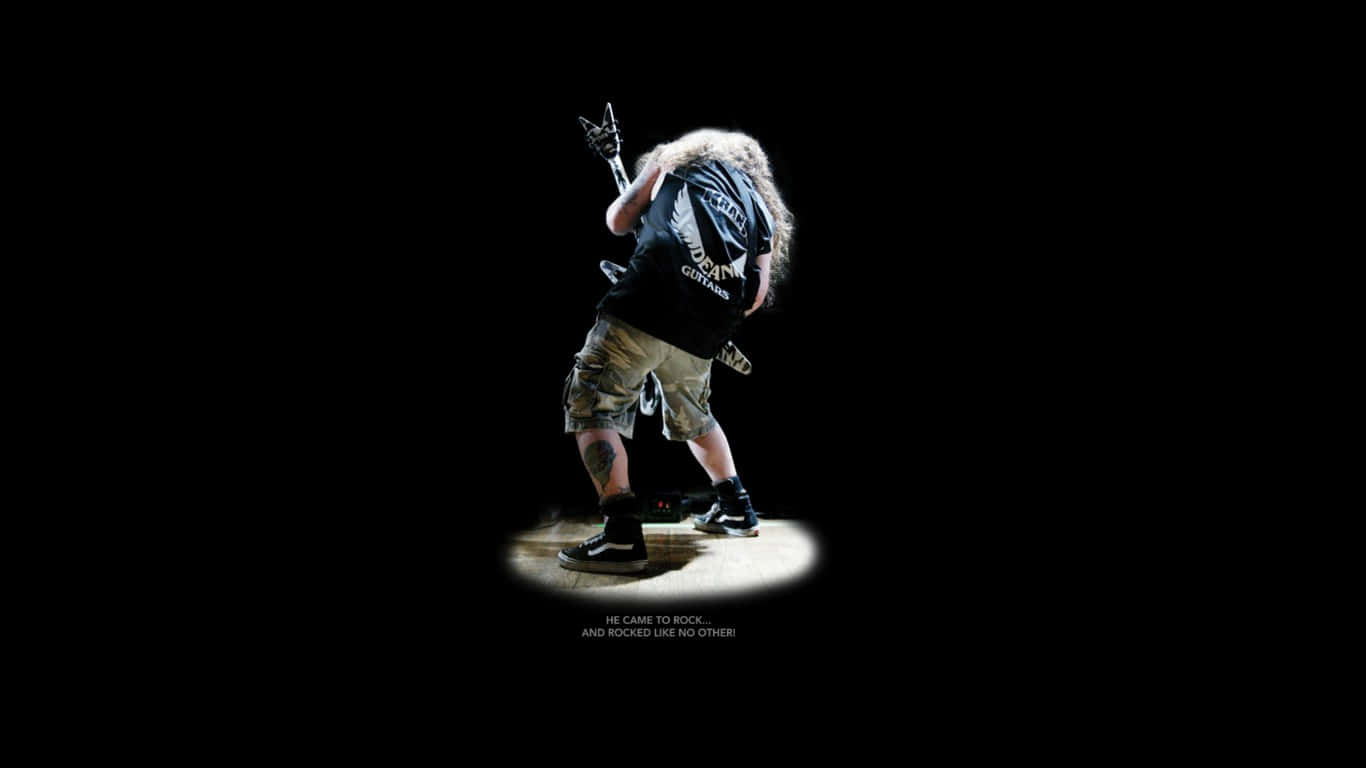 Pantera, long curly hair, rock guitarist, HD Desktop Wallpaper