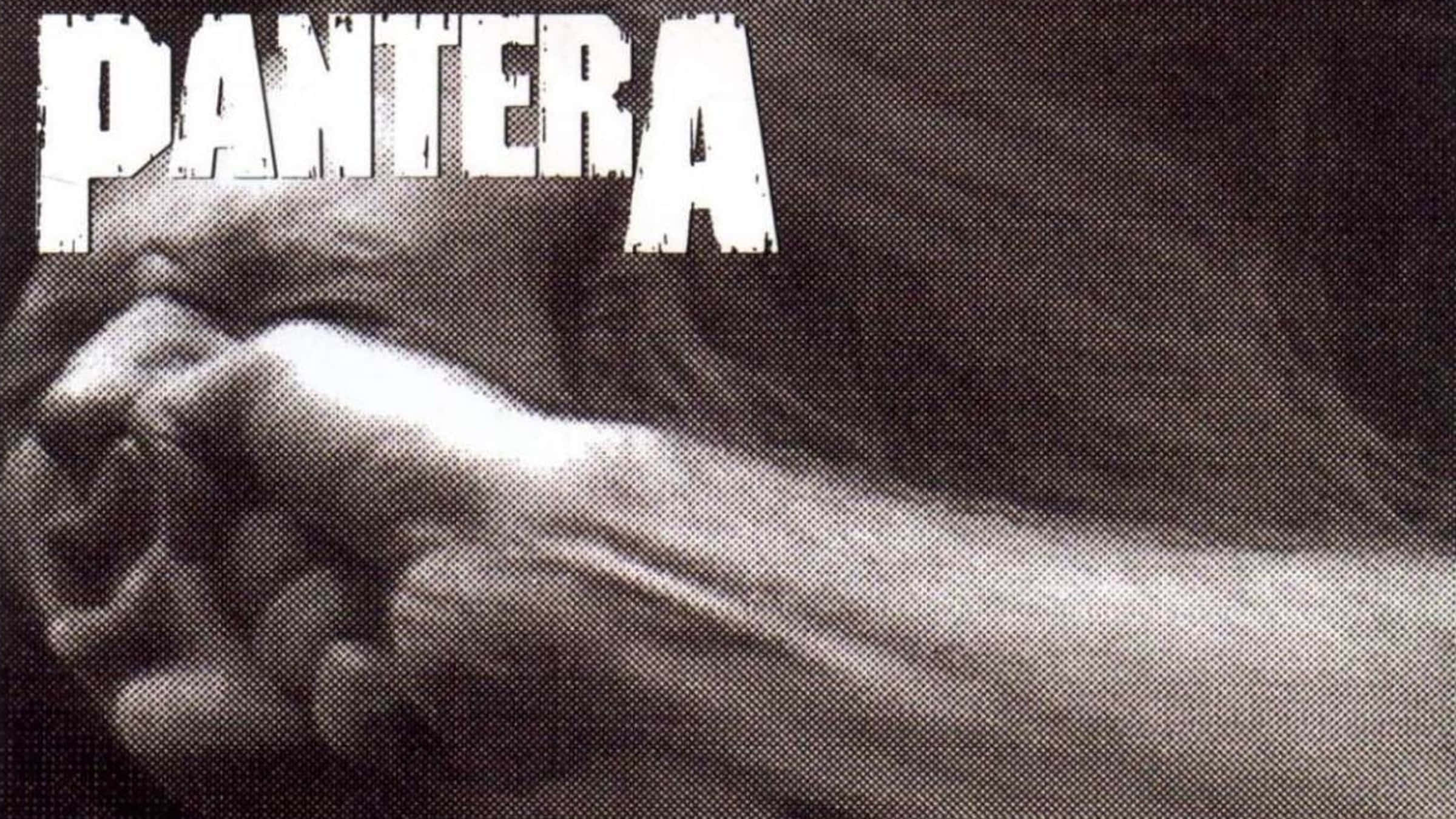 Pantera, black and white, clenched fist, Full HD Desktop Wallpaper