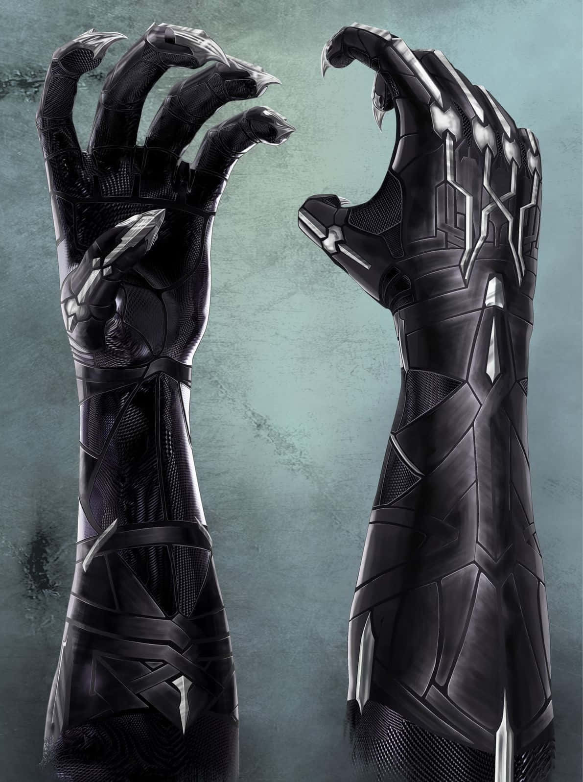 Pantherlily, black armored gloves, metallic claws, HD Phone Wallpaper
