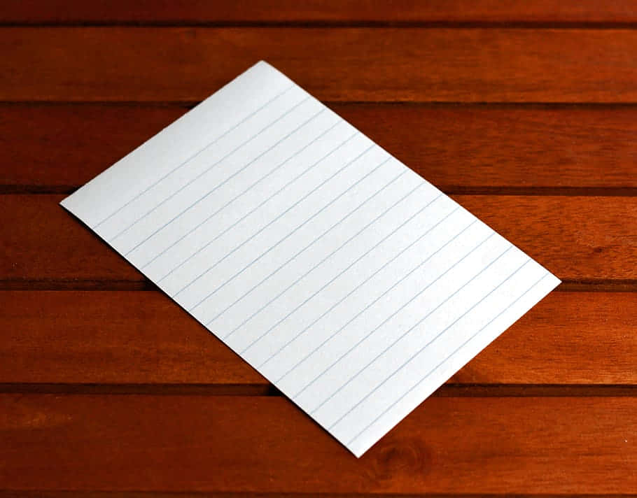 paper, lined notebook paper, wooden wall, SD Desktop Wallpaper