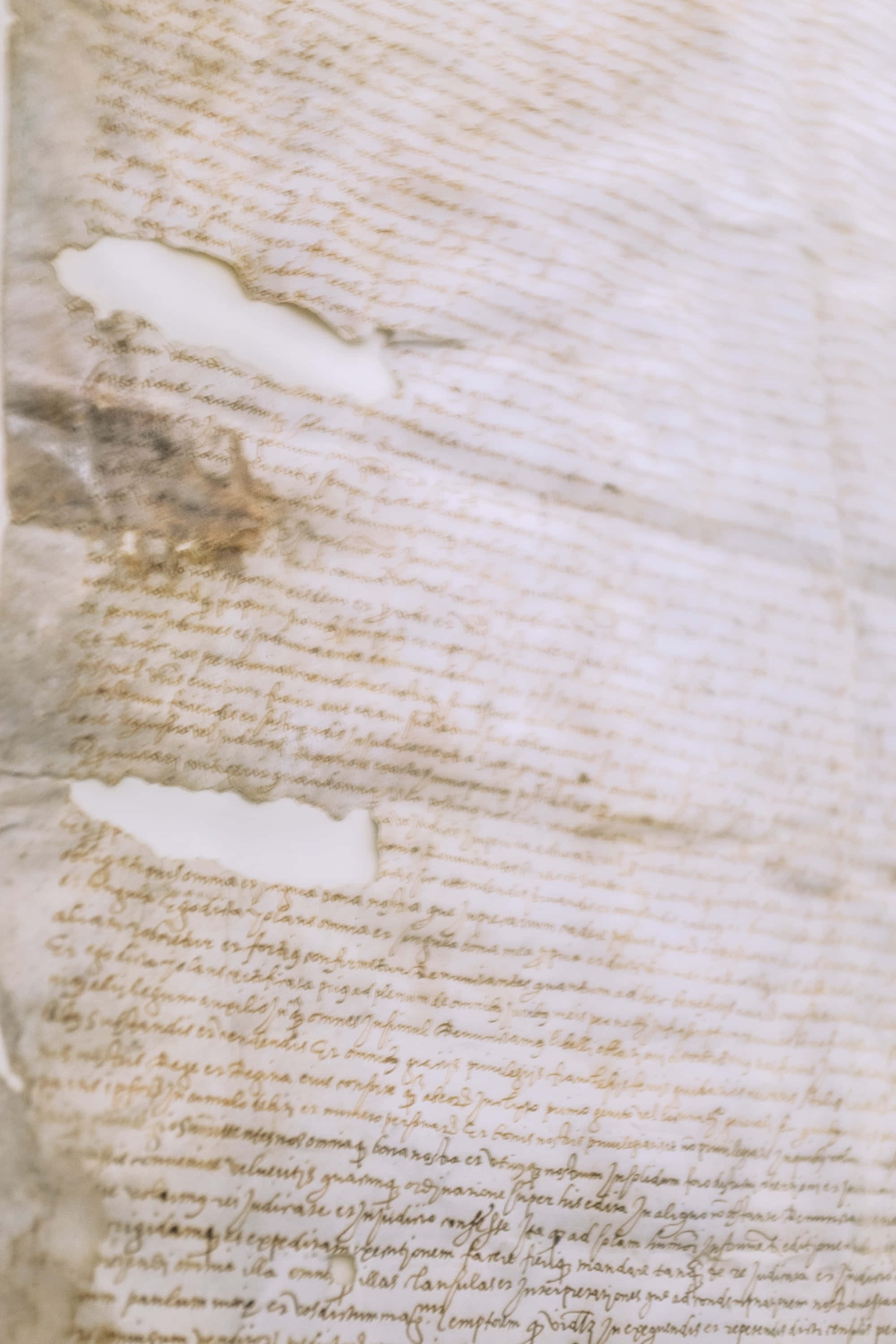 old paper texture letter, ancient parchment, faded cursive script, 2K Phone Wallpaper