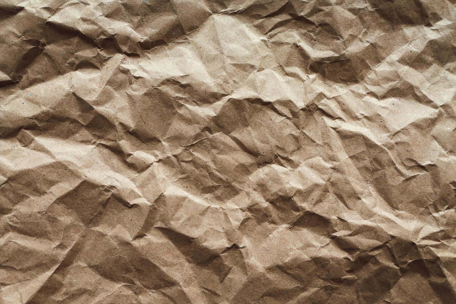 brown, crumpled texture, deep creases, HD Desktop Wallpaper