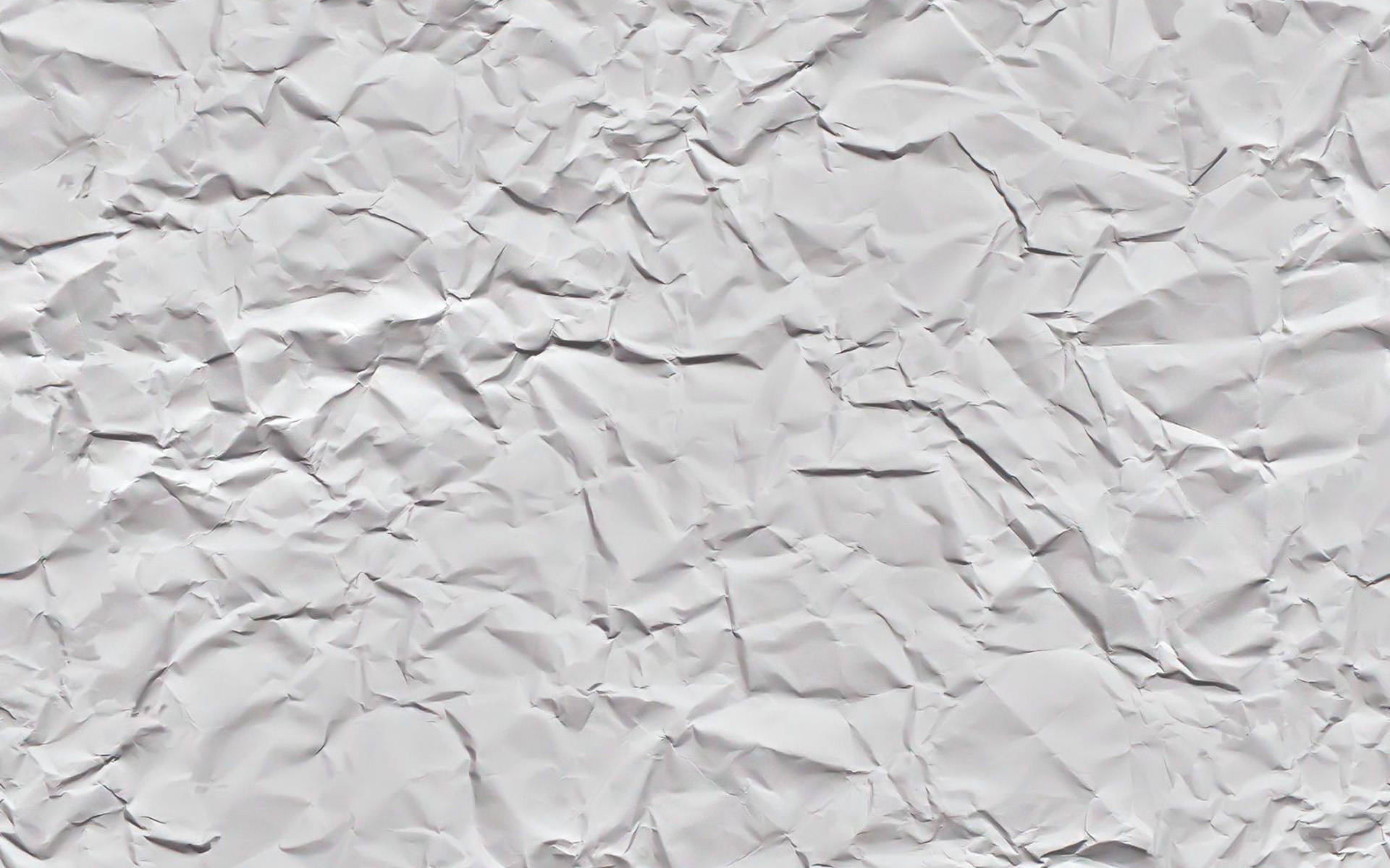 white crease crumpled paper, deep shadows, highlights, Full HD Desktop Wallpaper