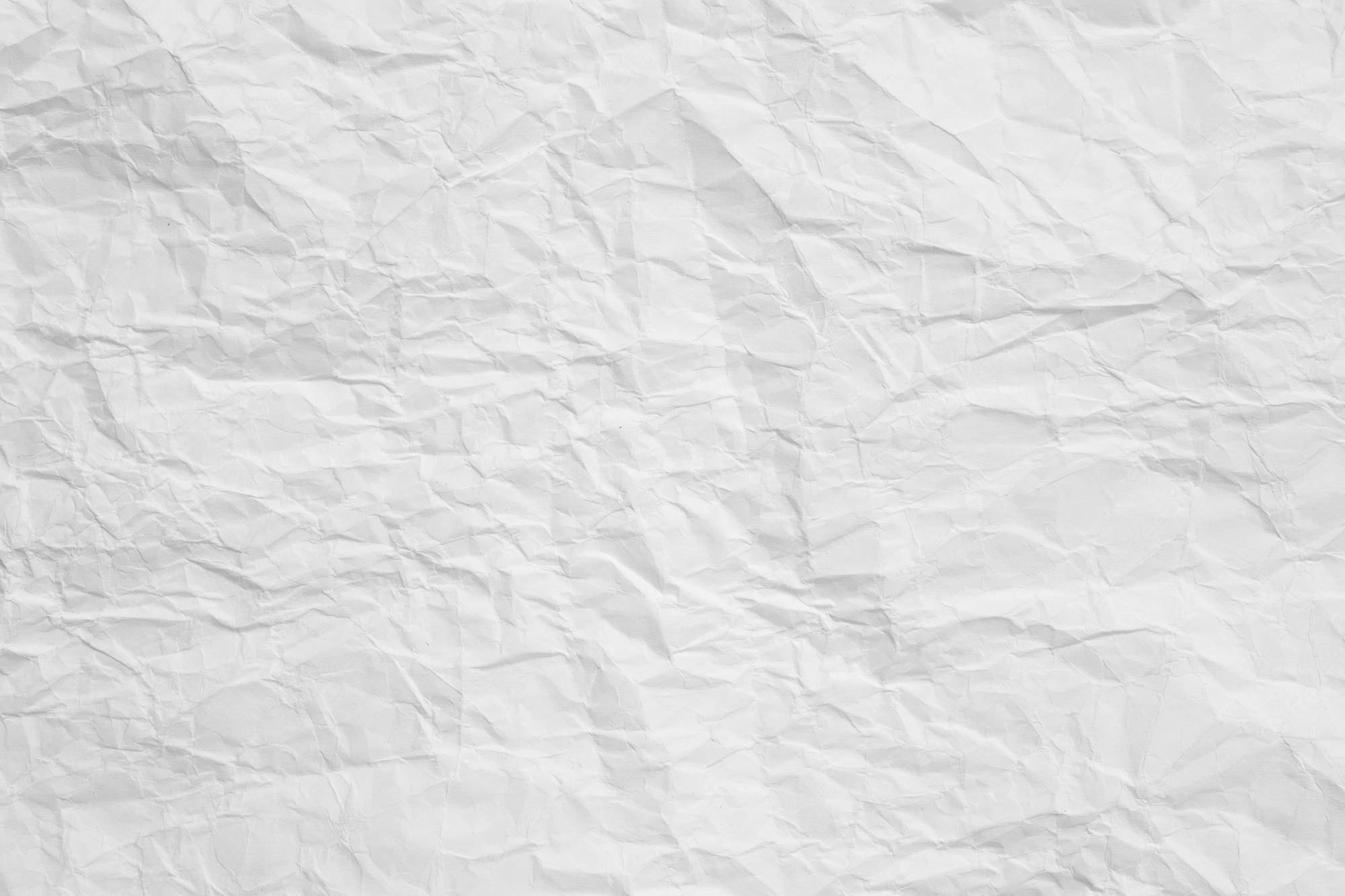 Firm White Crumpled Paper, white paper, crumpled, Full HD Desktop Wallpaper
