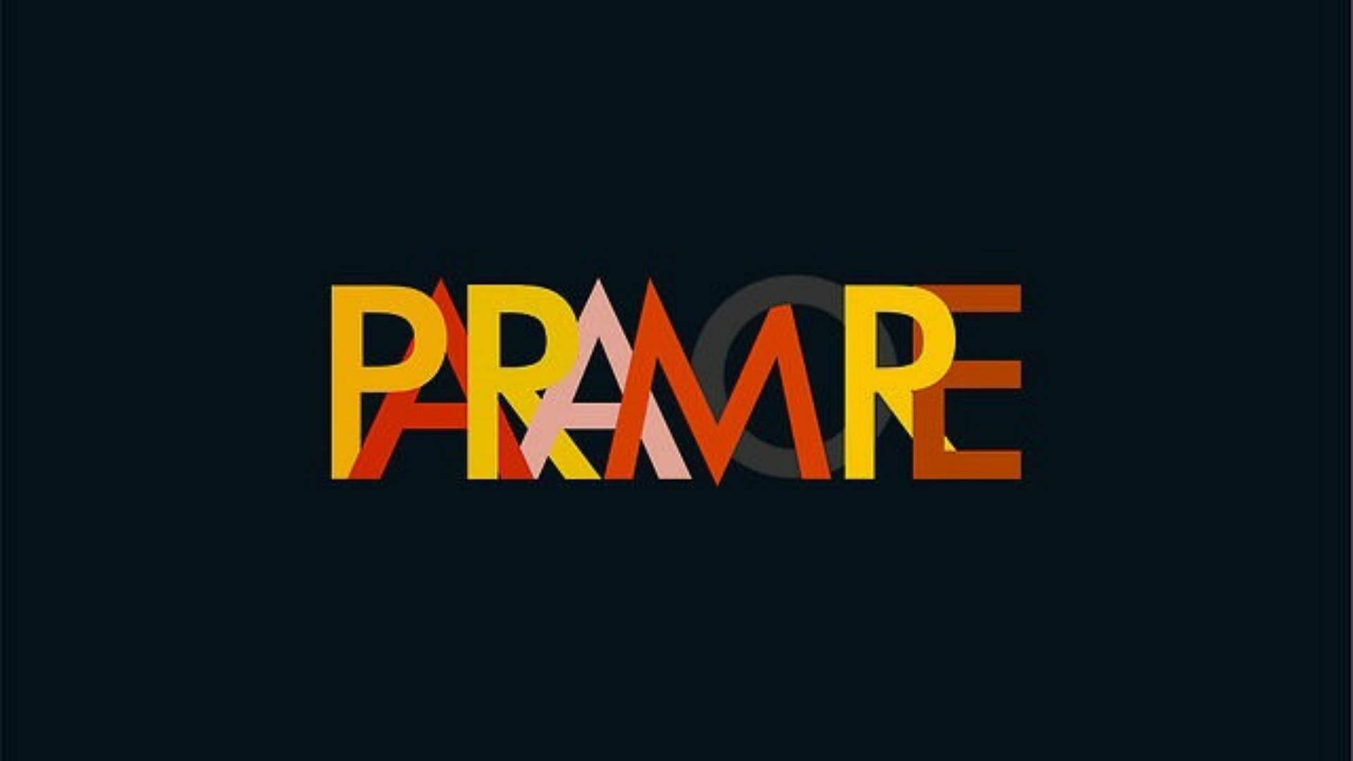Paramore, minimalist, geometric letters, Full HD Desktop Wallpaper