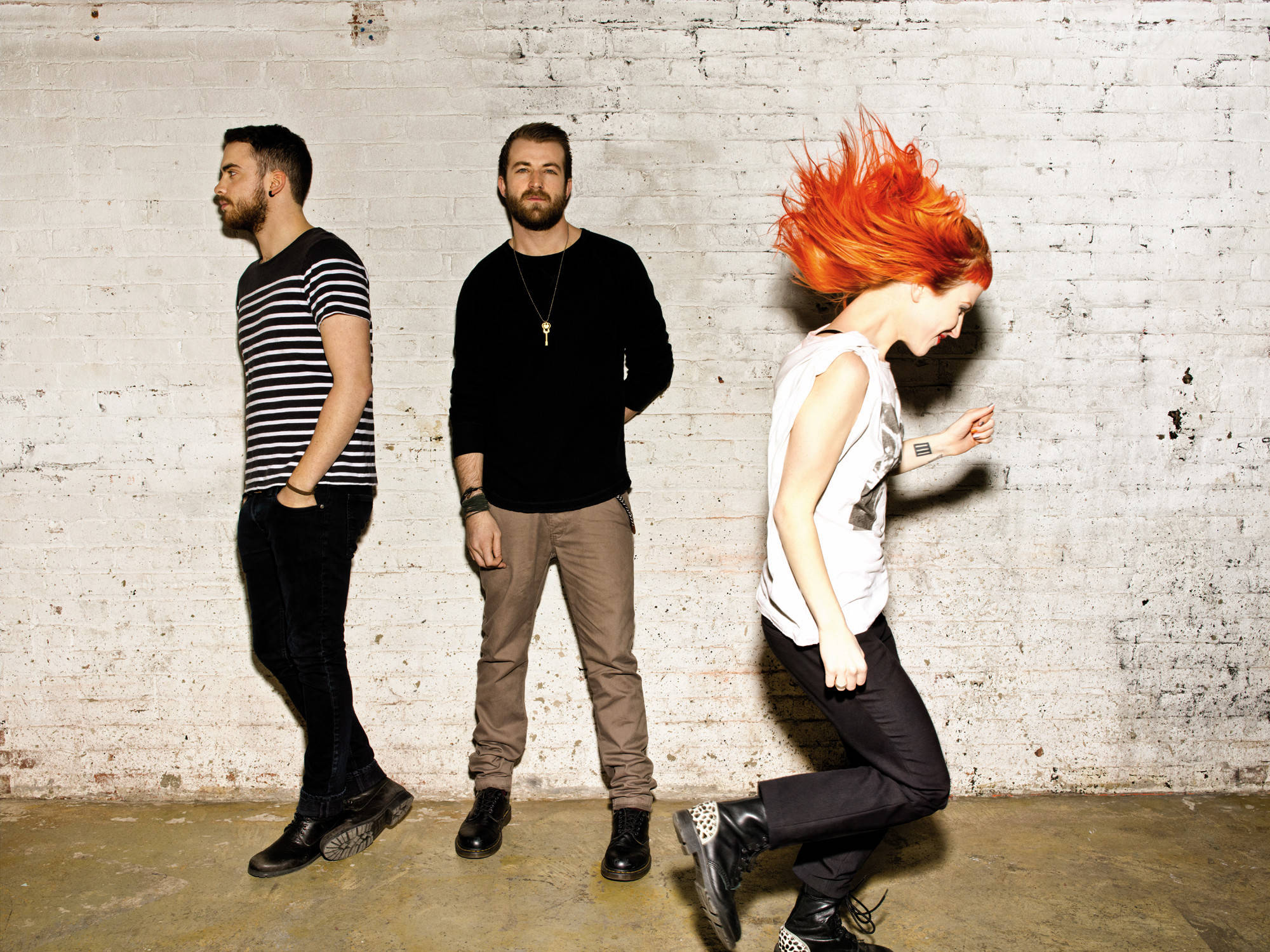 Paramore, self titled, orange hair, Full HD Desktop Wallpaper