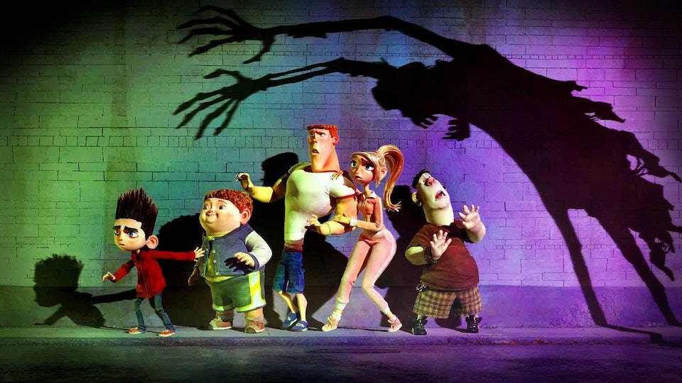 Paranorman, characters, walking to the left, SD Desktop Wallpaper