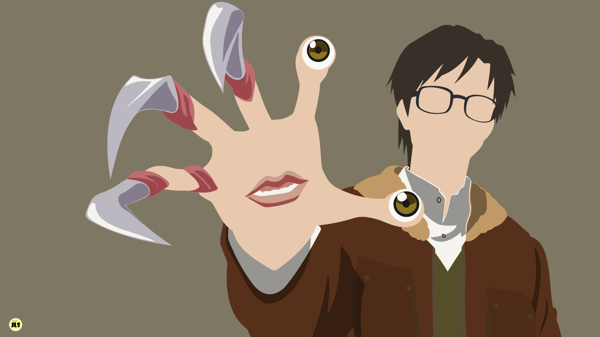 The Parasyte, gloves, claws, Full HD Desktop Wallpaper