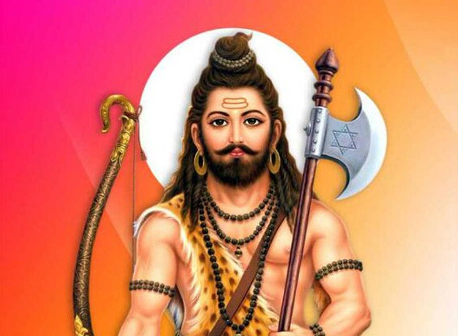 Parshuram, beard, crown, HD Desktop Wallpaper