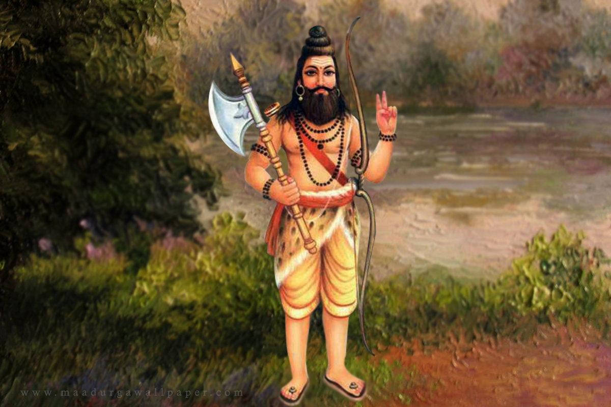 Parshuram, lake, forest, SD Desktop Wallpaper