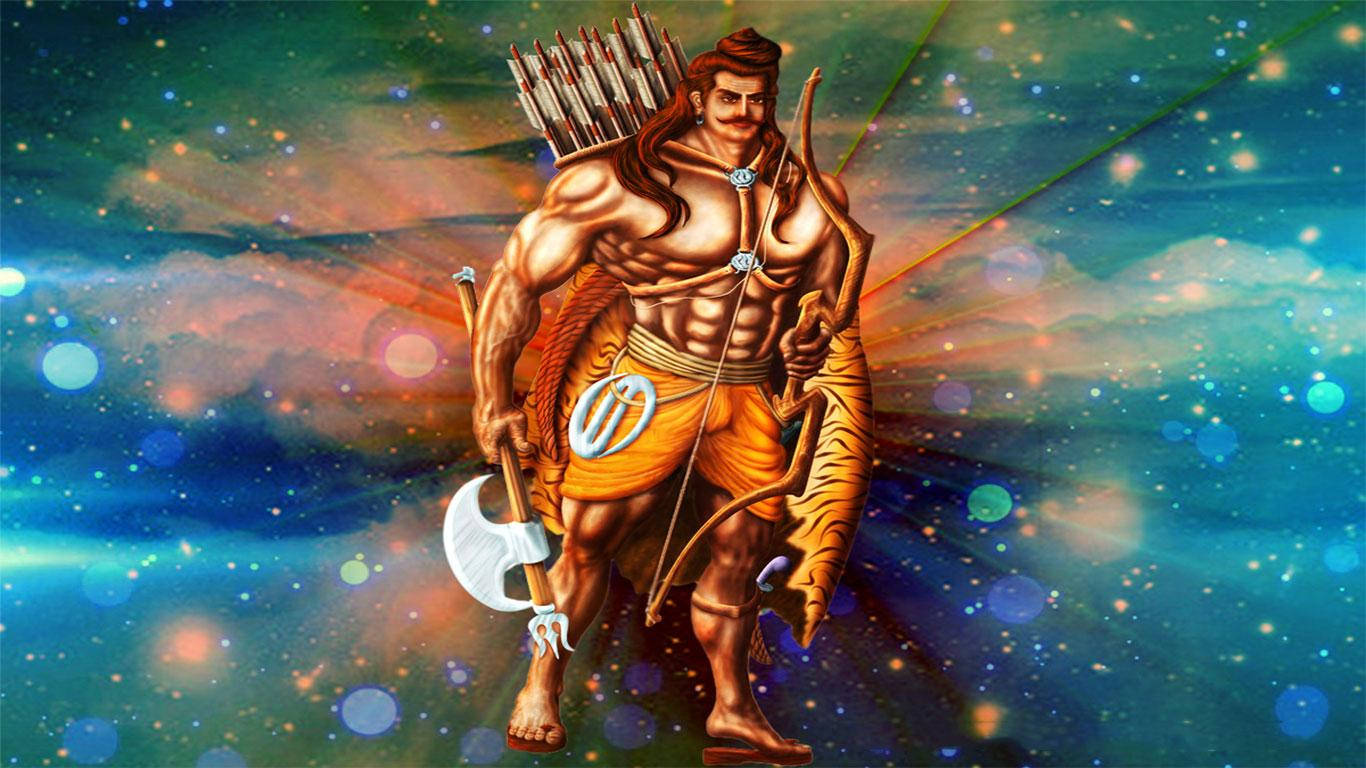 Parshuram, bow arrows, axe, HD Desktop Wallpaper