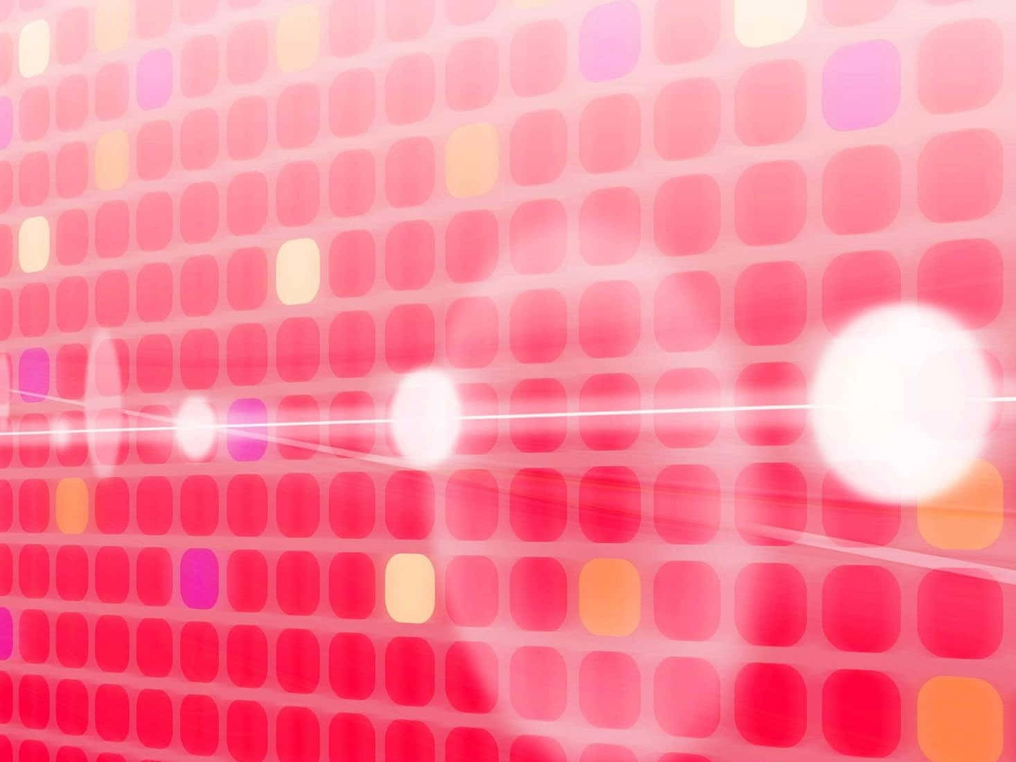 vibrant party lights, glowing pink orange and yellow, rounded squares, HD Desktop Wallpaper