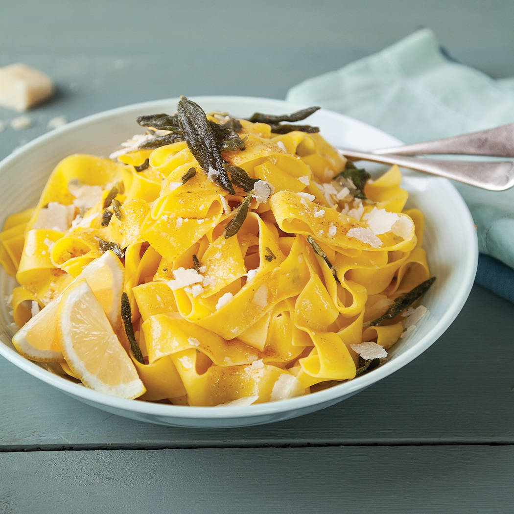 butter, pasta, lemon, SD Desktop Wallpaper