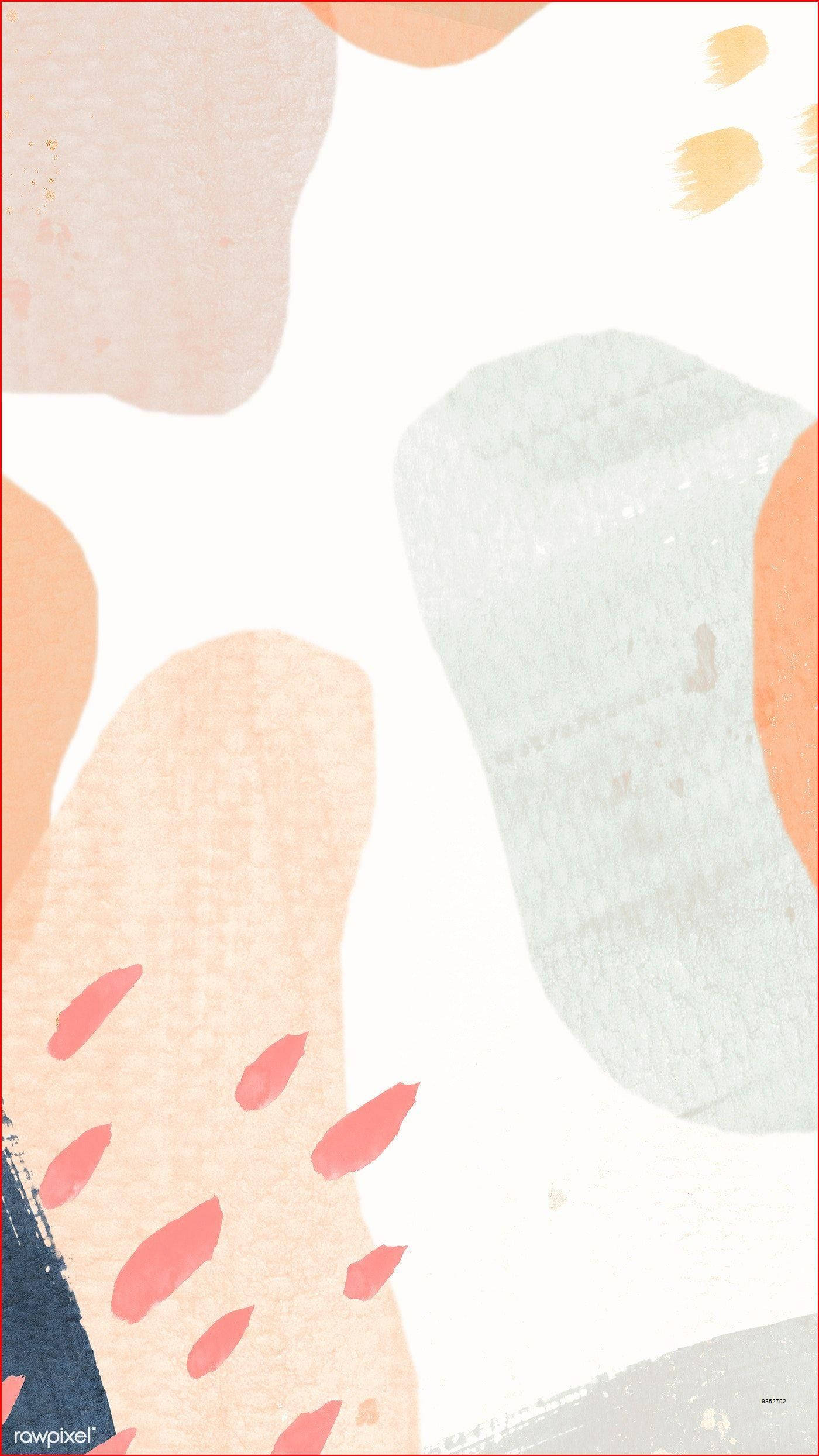 peach mint, coral, textured white background, Full HD Phone Wallpaper