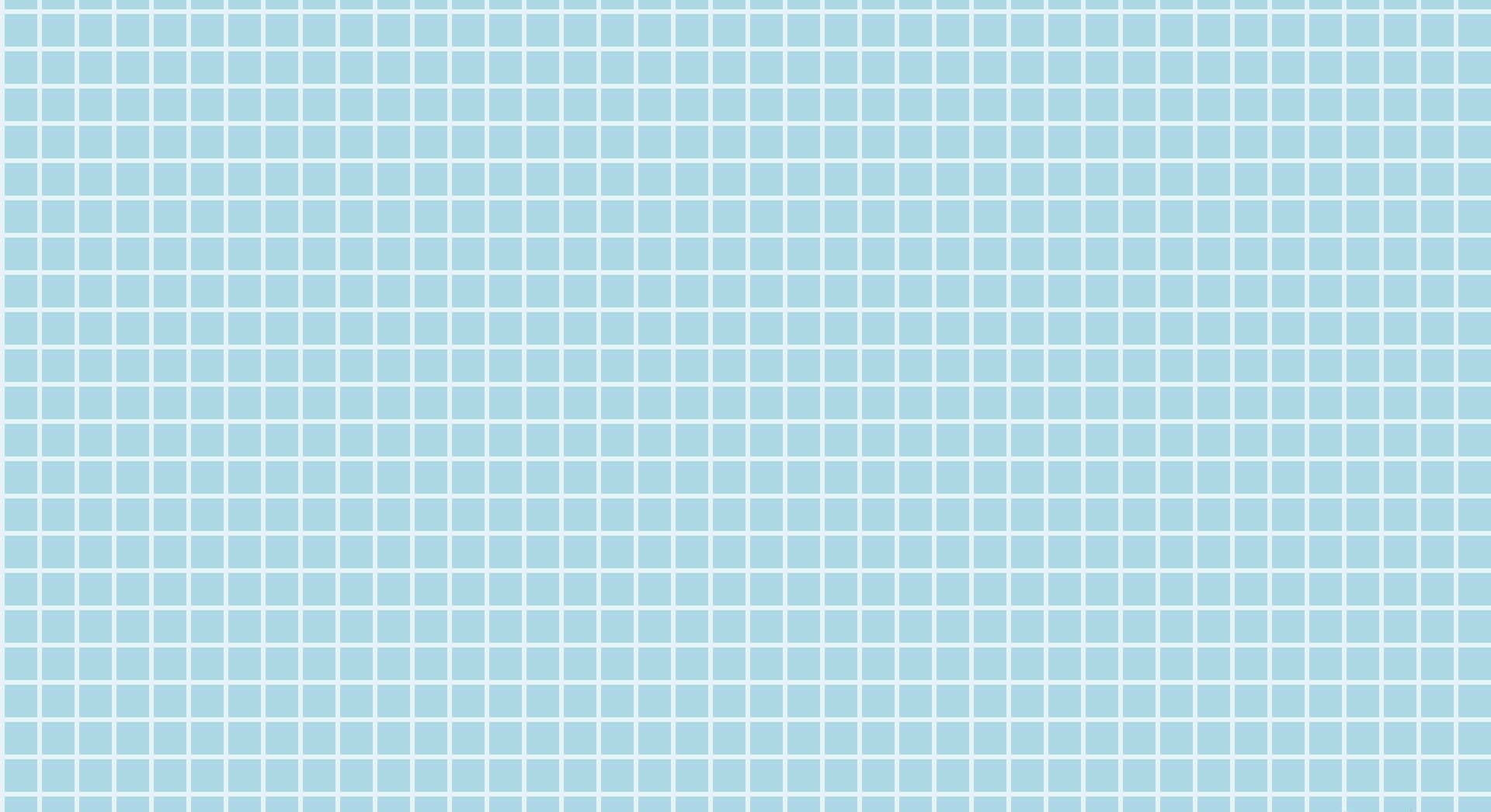Pastel Blue Plaid Aesthetic Desktop, light blue grid pattern, crisp white lines, Full HD Desktop Wallpaper