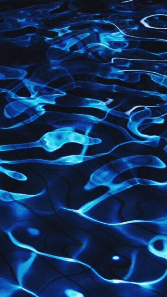 Dark Blue Aesthetic Tumblr, electric blue ripples, dark water surface, SD Phone Wallpaper
