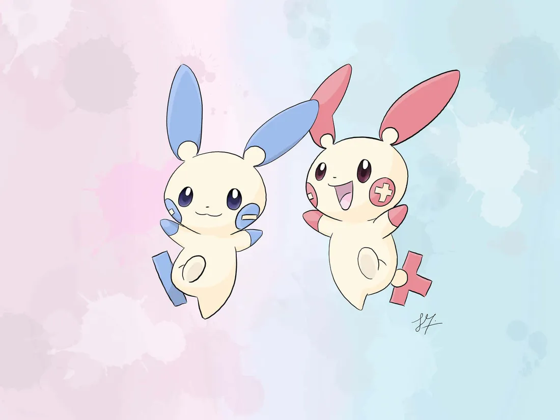 Pastel Blue And Pink