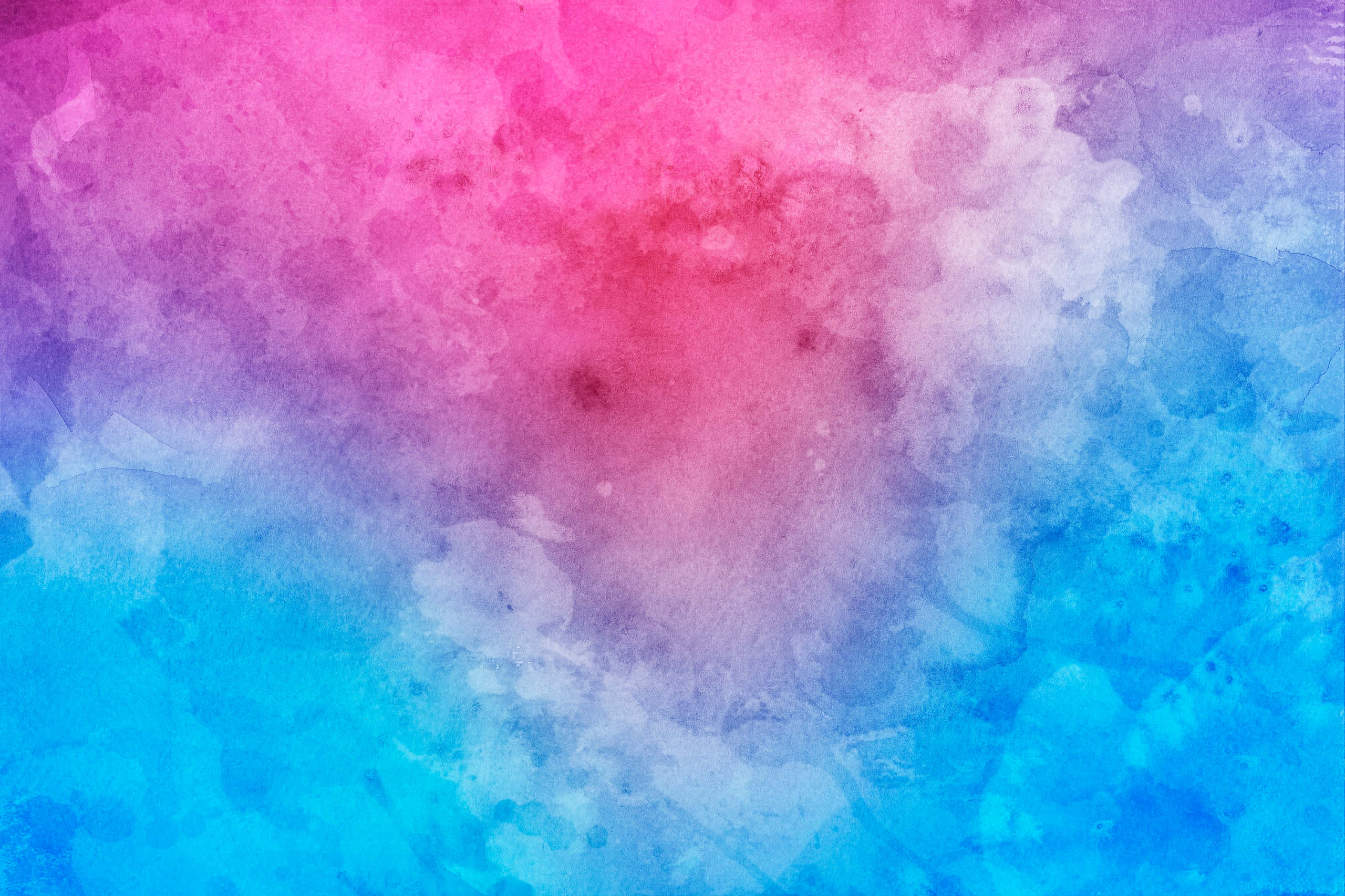 Pastel Watercolor, pink, blue, 2K Desktop Wallpaper