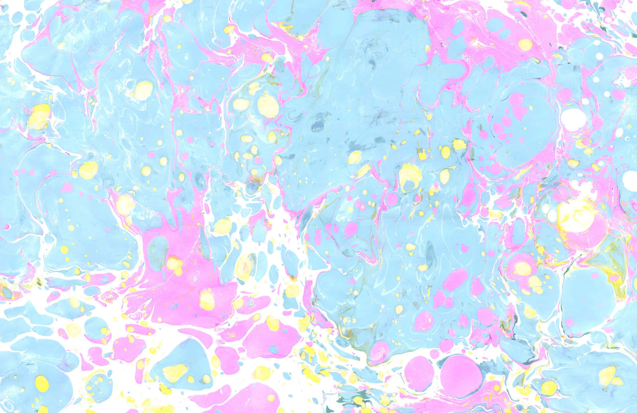 pastel blue, pink, yellow, 2K Desktop Wallpaper