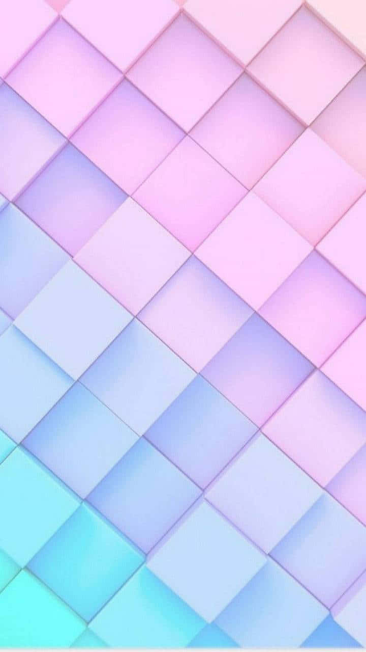 pastel pink, pastel blue, purple, HD Phone Wallpaper